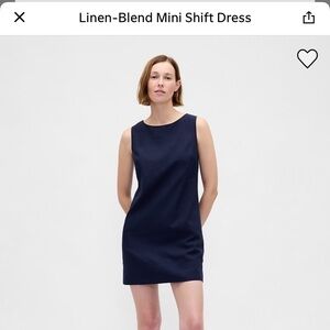 Gap Navy Sleeveless Dress